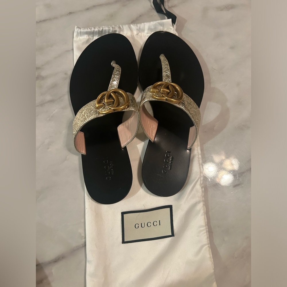 Authentic Gucci Sandals - image 1